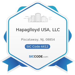 Hapaglloyd USA, LLC - SIC Code 4412 - Deep Sea Foreign Transportation of Freight