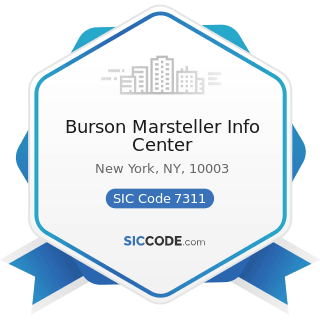 Burson Marsteller Info Center - SIC Code 7311 - Advertising Agencies