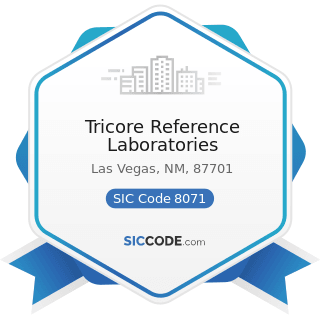 Tricore Reference Laboratories - SIC Code 8071 - Medical Laboratories