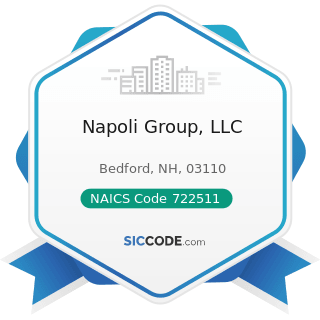Napoli Group, LLC - NAICS Code 722511 - Full-Service Restaurants
