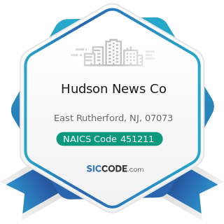 Hudson News Co - NAICS Code 451211 - Book Stores