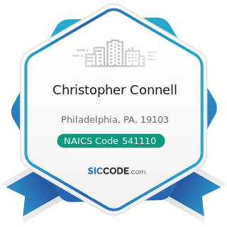 Christopher Connell - NAICS Code 541110 - Offices of Lawyers
