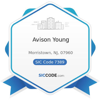 Avison Young - SIC Code 7389 - Business Services, Not Elsewhere Classified
