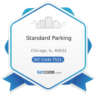 Standard Parking - SIC Code 7521 - Automobile Parking