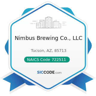 Nimbus Brewing Co., LLC - NAICS Code 722511 - Full-Service Restaurants
