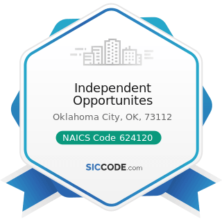 Independent Opportunites - NAICS Code 624120 - Services for the Elderly and Persons with...