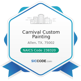 Carnival Custom Painting - NAICS Code 238320 - Painting and Wall Covering Contractors