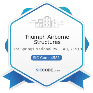 Triumph Airborne Structures - SIC Code 4581 - Airports, Flying Fields, and Airport Terminal...