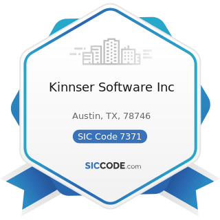 Kinnser Software Inc - SIC Code 7371 - Computer Programming Services