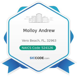 Molloy Andrew - NAICS Code 524126 - Direct Property and Casualty Insurance Carriers