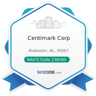 Centimark Corp - NAICS Code 238160 - Roofing Contractors