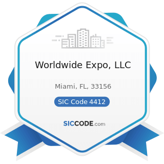 Worldwide Expo, LLC - SIC Code 4412 - Deep Sea Foreign Transportation of Freight