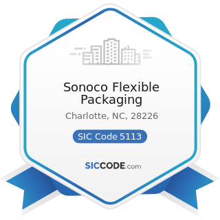 Sonoco Flexible Packaging - SIC Code 5113 - Industrial and Personal Service Paper