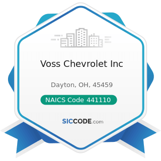 Voss Chevrolet Inc - NAICS Code 441110 - New Car Dealers