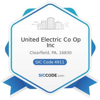 United Electric Co Op Inc - SIC Code 4911 - Electric Services