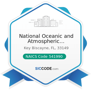 National Oceanic and Atmospheric Administration - NAICS Code 541990 - All Other Professional,...