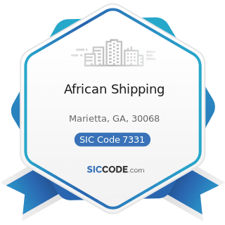 African Shipping - SIC Code 7331 - Direct Mail Advertising Services