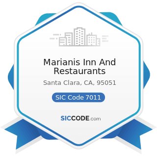 Marianis Inn And Restaurants - SIC Code 7011 - Hotels and Motels