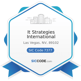 It Strategies International - SIC Code 7377 - Computer Rental and Leasing