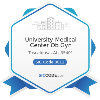 University Medical Center Ob Gyn - SIC Code 8011 - Offices and Clinics of Doctors of Medicine