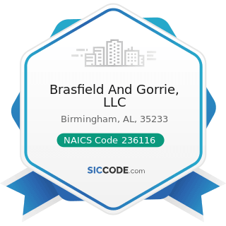 Brasfield And Gorrie, LLC - NAICS Code 236116 - New Multifamily Housing Construction (except...