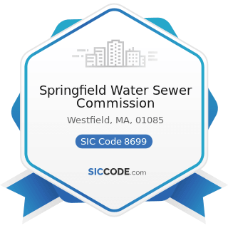 Springfield Water Sewer Commission - SIC Code 8699 - Membership Organizations, Not Elsewhere...