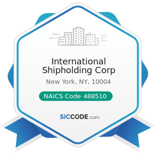 International Shipholding Corp - NAICS Code 488510 - Freight Transportation Arrangement