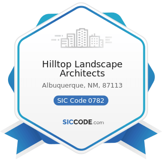 Hilltop Landscape Architects - SIC Code 0782 - Lawn and Garden Services