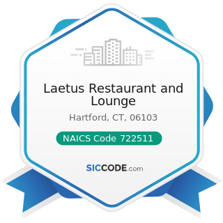 Laetus Restaurant and Lounge - NAICS Code 722511 - Full-Service Restaurants