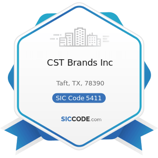 CST Brands Inc - SIC Code 5411 - Grocery Stores