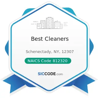 Best Cleaners - NAICS Code 812320 - Drycleaning and Laundry Services (except Coin-Operated)