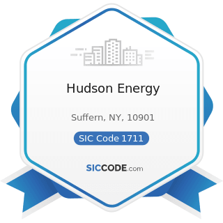 Hudson Energy - SIC Code 1711 - Plumbing, Heating and Air-Conditioning