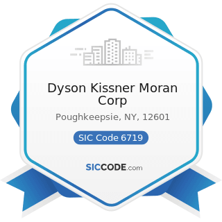 Dyson Kissner Moran Corp - SIC Code 6719 - Offices of Holding Companies, Not Elsewhere Classified
