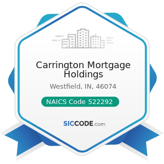 Carrington Mortgage Holdings - NAICS Code 522292 - Real Estate Credit