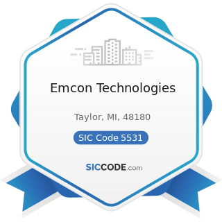 Emcon Technologies - SIC Code 5531 - Auto and Home Supply Stores