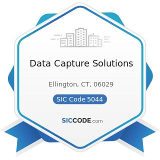 Data Capture Solutions - SIC Code 5044 - Office Equipment