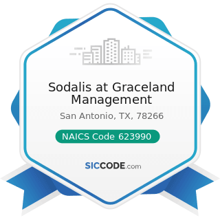 Sodalis at Graceland Management - NAICS Code 623990 - Other Residential Care Facilities