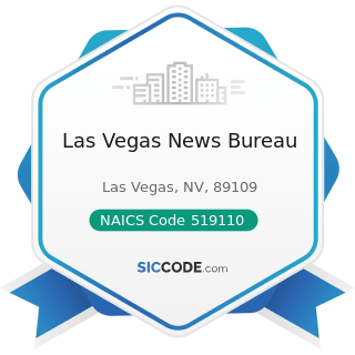 Las Vegas News Bureau - NAICS Code 519110 - News Syndicates