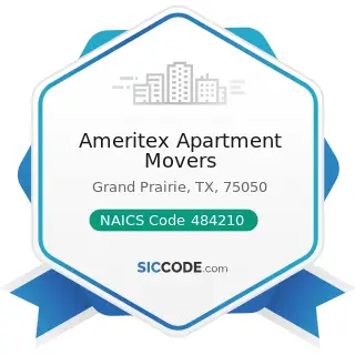 Ameritex Apartment Movers - NAICS Code 484210 - Used Household and Office Goods Moving
