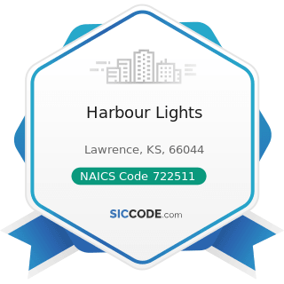 Harbour Lights - NAICS Code 722511 - Full-Service Restaurants