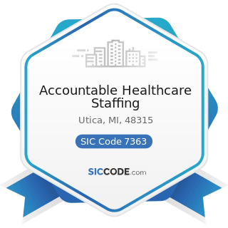 Accountable Healthcare Staffing - SIC Code 7363 - Help Supply Services