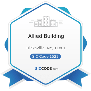 Allied Building - SIC Code 1522 - General Contractors-Residential Buildings, other than...