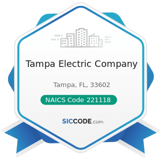 Tampa Electric Company - NAICS Code 221118 - Other Electric Power Generation