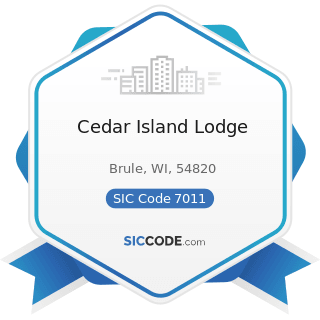 Cedar Island Lodge - SIC Code 7011 - Hotels and Motels