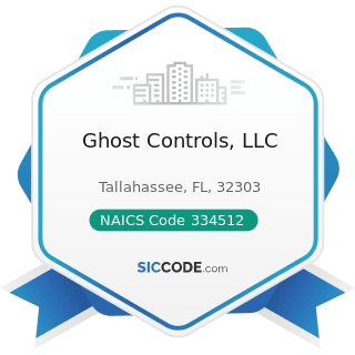 Ghost Controls, LLC - NAICS Code 334512 - Automatic Environmental Control Manufacturing for...