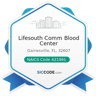 Lifesouth Comm Blood Center - NAICS Code 621991 - Blood and Organ Banks