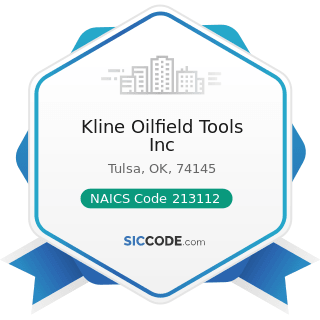 Kline Oilfield Tools Inc - NAICS Code 213112 - Support Activities for Oil and Gas Operations