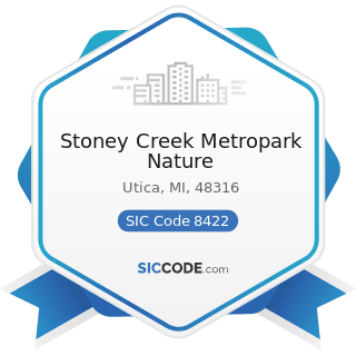 Stoney Creek Metropark Nature - SIC Code 8422 - Arboreta and Botanical or Zoological Gardens