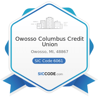 Owosso Columbus Credit Union - SIC Code 6061 - Credit Unions, Federally Chartered