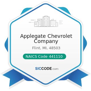 Applegate Chevrolet Company - NAICS Code 441110 - New Car Dealers